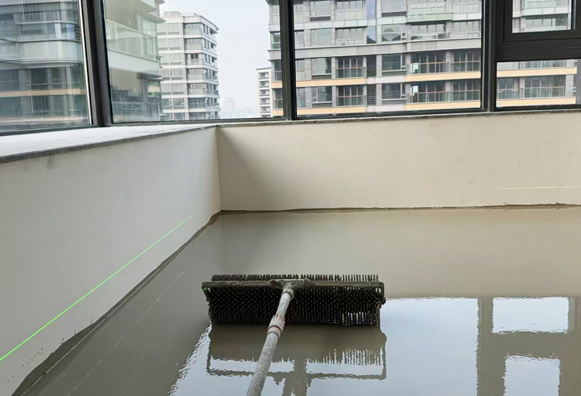 Cement Based Self Leveling Project