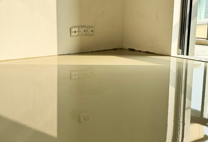 Cement Based Self Leveling Project