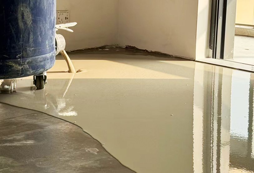 Cement Based Self Leveling Project