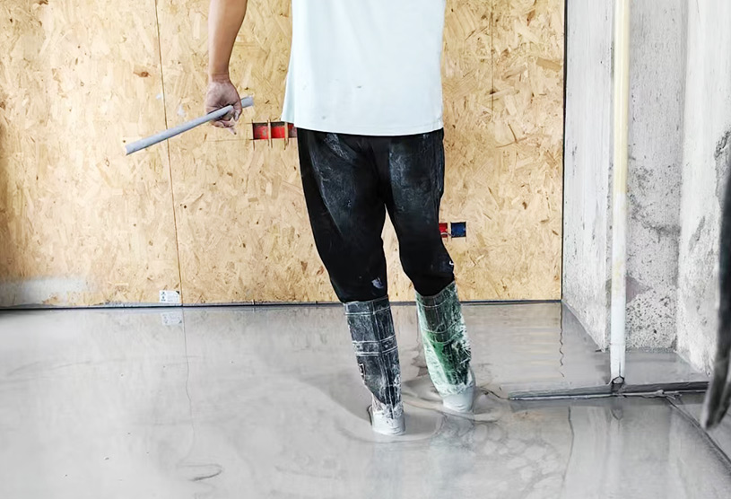 Cement Based Self Leveling Project